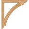 Ekena Millwork Thorton Slat Smooth Bracket, Western Red Cedar, 3 1/2"W x 36"D x 40"H BKT04X36X40THR06SWR - alternate 4